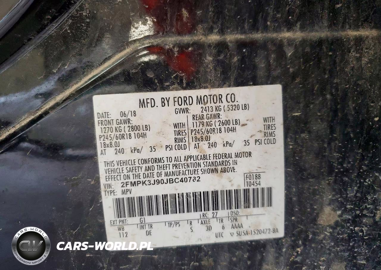 2018 Ford Edge VIN:2FMPK3J90JBC40782 - 13