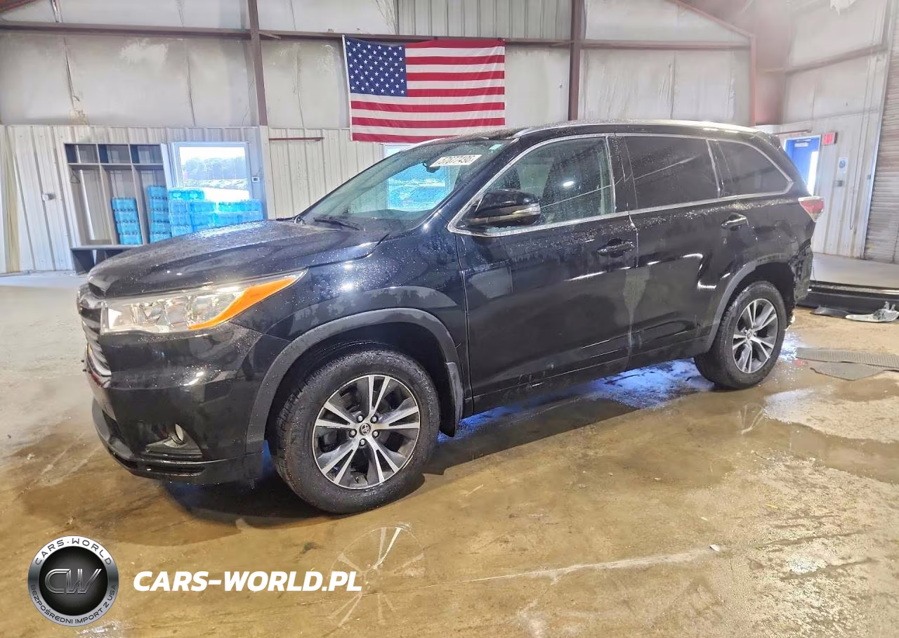 2016 Toyota Highlander Xle – zdjęcie 1 z 14