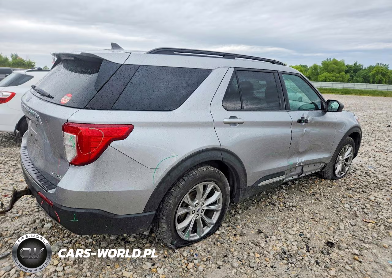 2021 Ford Explorer Xlt VIN:1FMSK8DH2MGB01275 - 3