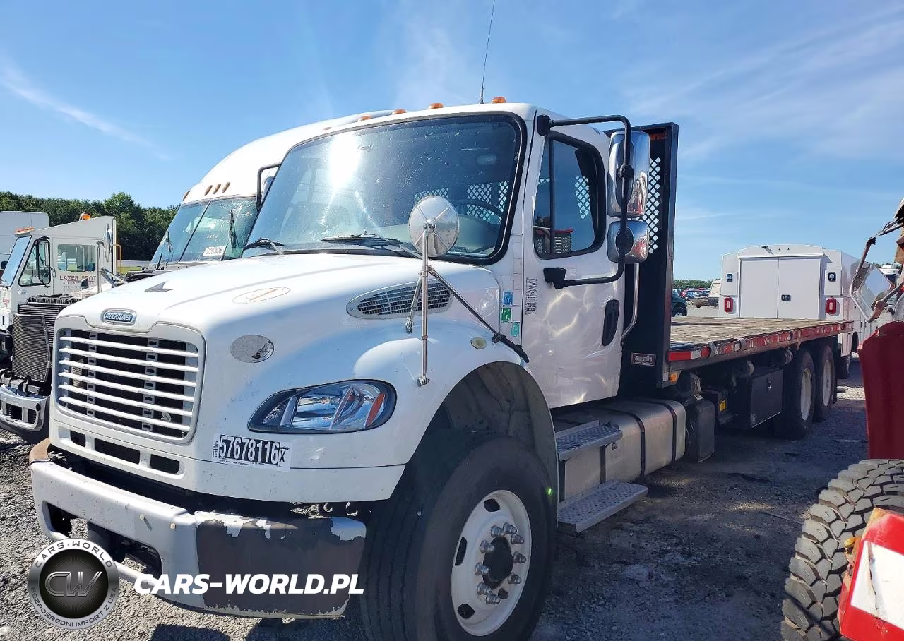 2018 Freightliner Business Class M2 Flatbed Truck VIN:3ALHCYFE6JDJY6412 - 2