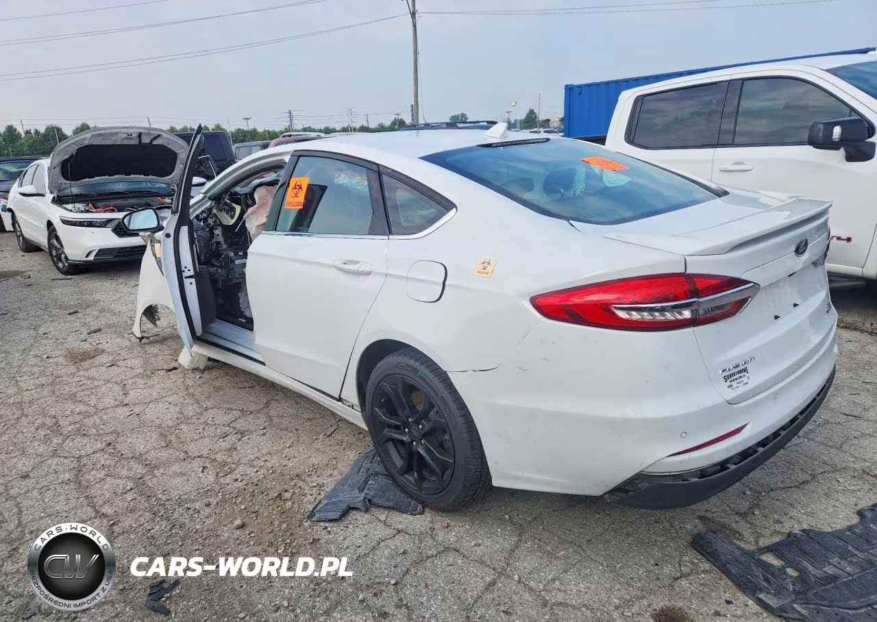 2019 Ford Fusion Se VIN:3FA6P0HD8KR267277 - 2