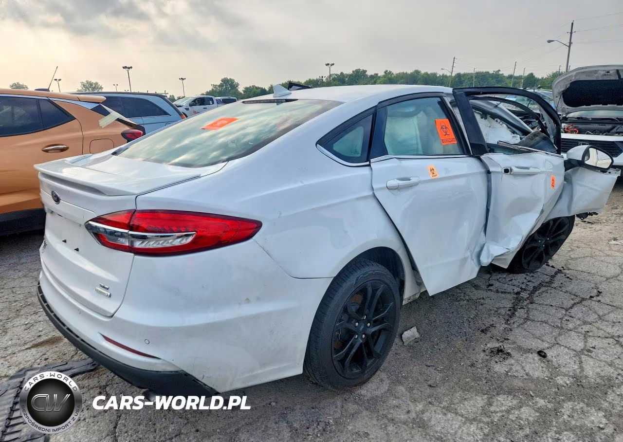 2019 Ford Fusion Se VIN:3FA6P0HD8KR267277 - 3