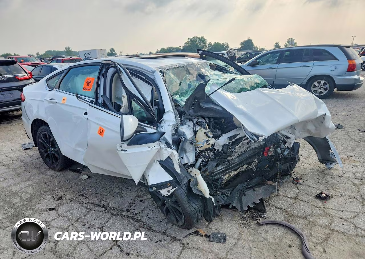 2019 Ford Fusion Se VIN:3FA6P0HD8KR267277 - 4