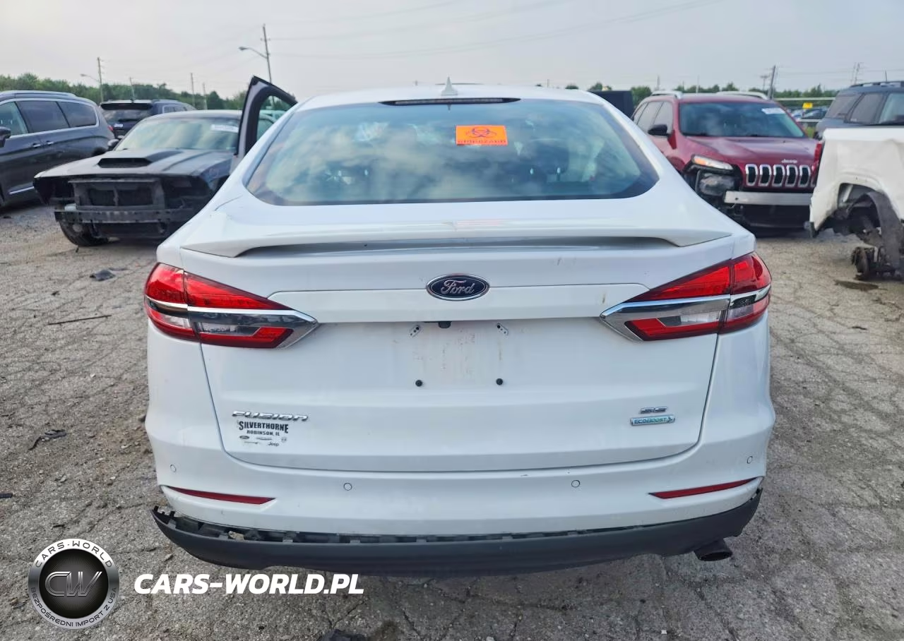 2019 Ford Fusion Se VIN:3FA6P0HD8KR267277 - 6