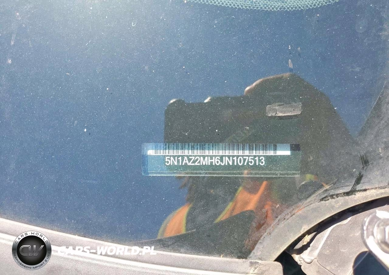 2018 Nissan Murano S VIN:5N1AZ2MH6JN107513 - 12
