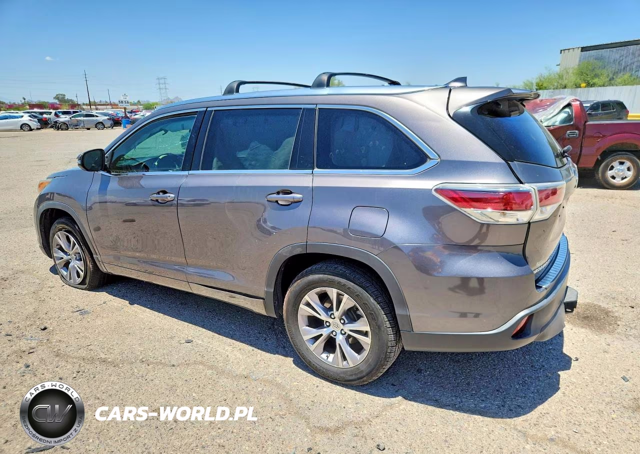 2015 Toyota Highlander Xle VIN:5TDKKRFH9FS093241 - 2