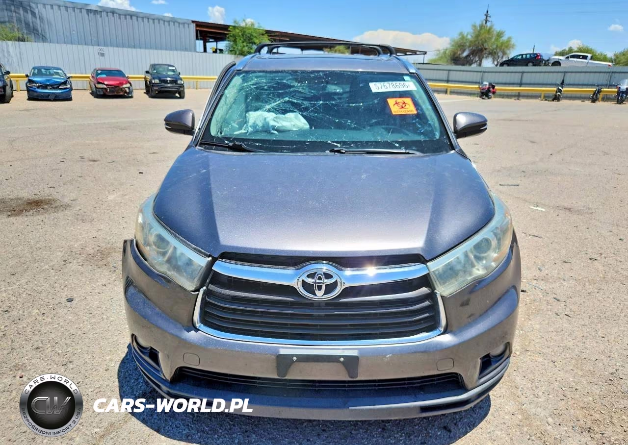 2015 Toyota Highlander Xle VIN:5TDKKRFH9FS093241 - 5