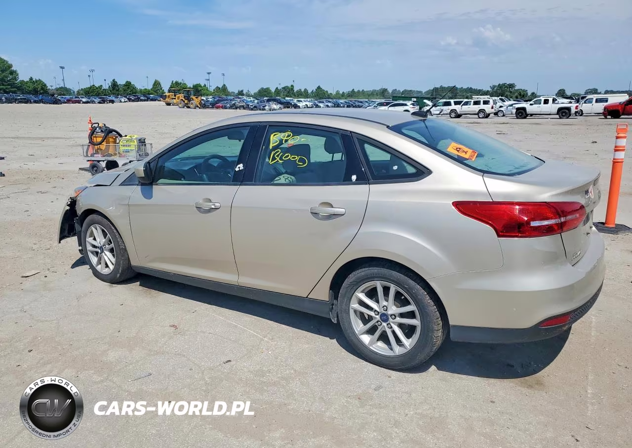 2018 Ford Focus Se VIN:1FADP3F21JL211043 - 2