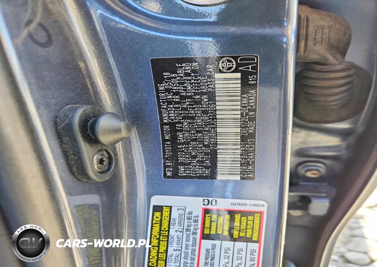 2018 Toyota Corolla Le VIN:2T1BURHEXJC117061 - 13