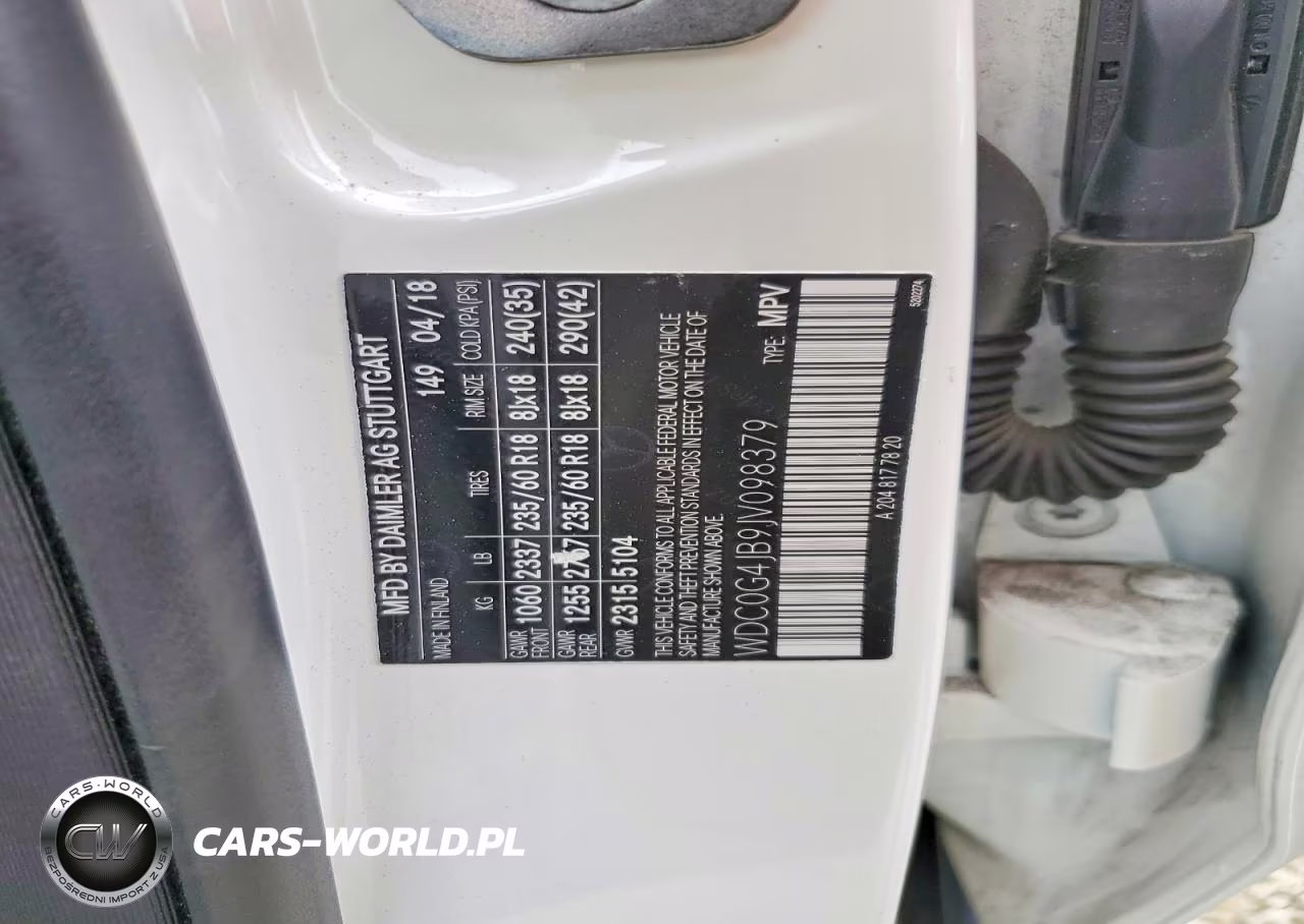 2018 Mercedes-Benz Glc 300 VIN:WDC0G4JB9JV098379 - 14