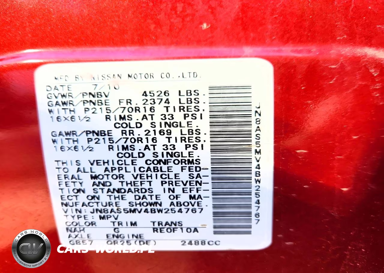 2011 Nissan Rogue S VIN:JN8AS5MV4BW254767 - 14