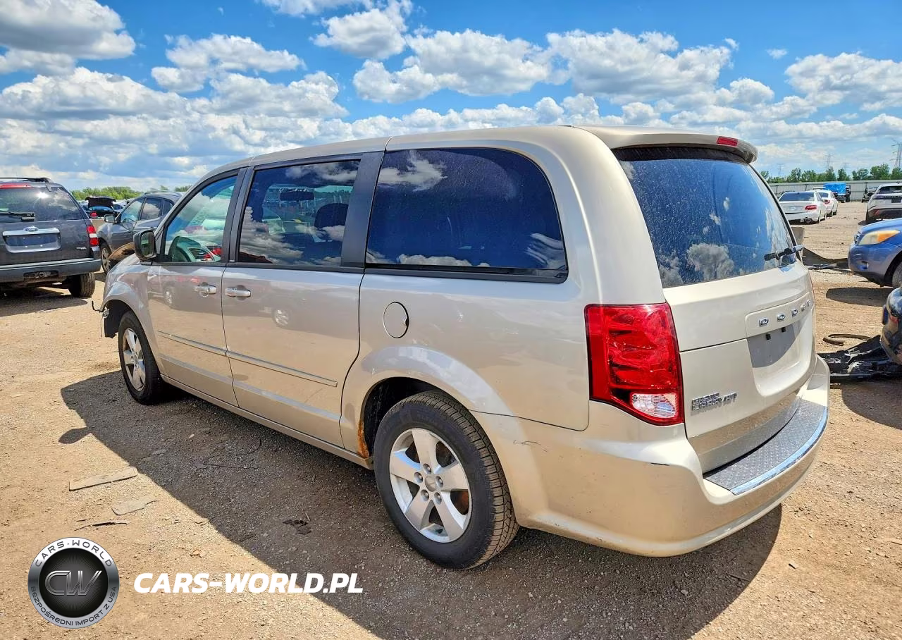 2013 Dodge Grand Caravan Se VIN:2C4RDGBG7DR676651 - 2