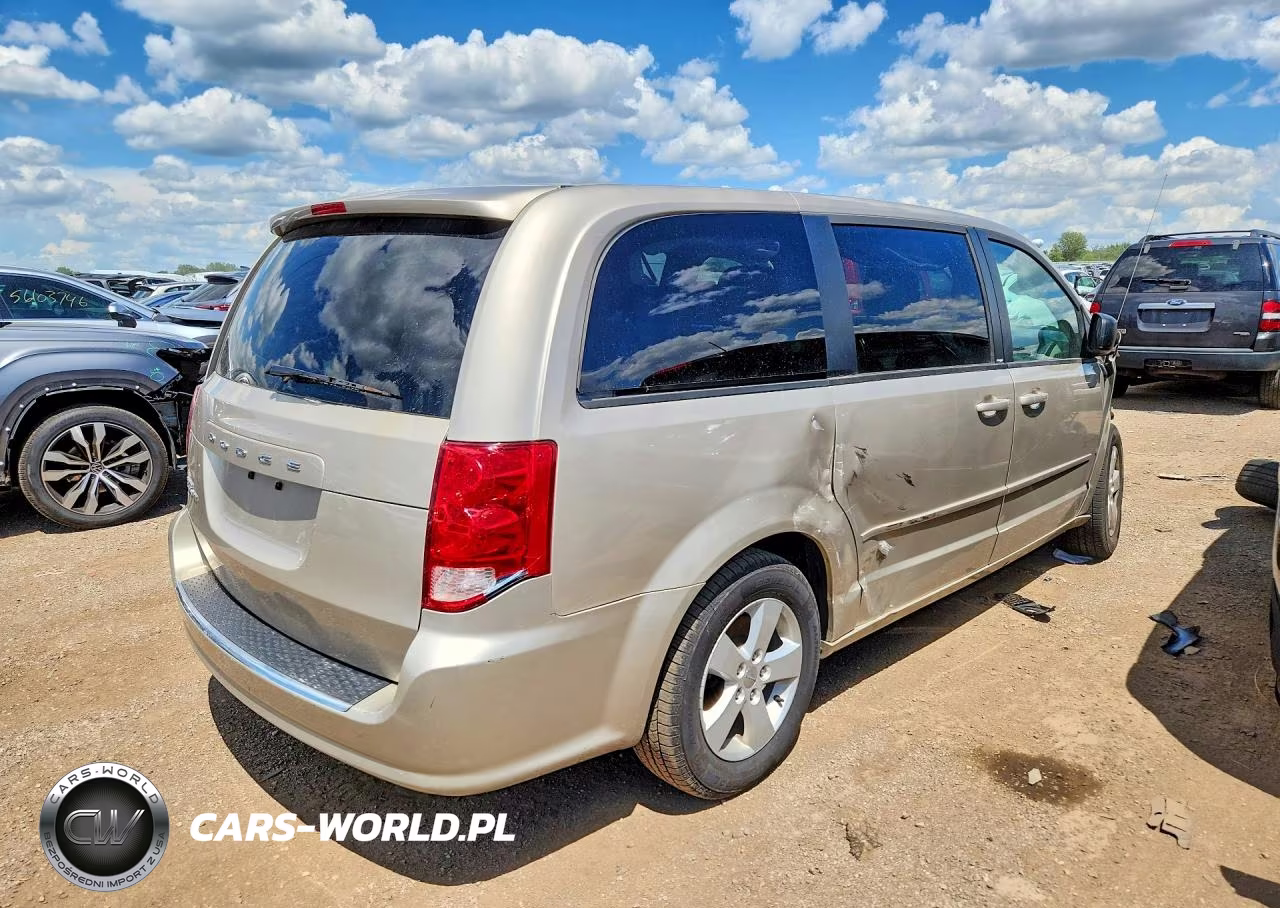2013 Dodge Grand Caravan Se VIN:2C4RDGBG7DR676651 - 3