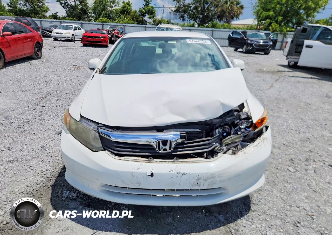 2012 Honda Civic Lx VIN:19XFB2F58CE067086 - 5