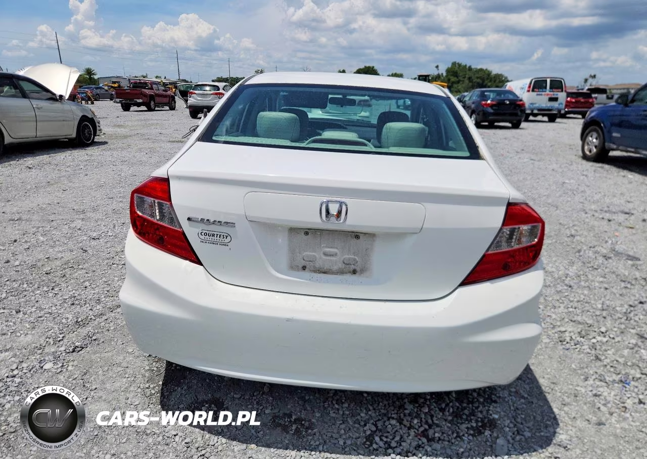 2012 Honda Civic Lx VIN:19XFB2F58CE067086 - 6