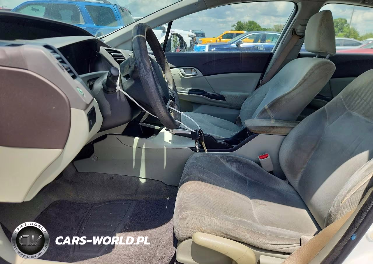 2012 Honda Civic Lx VIN:19XFB2F58CE067086 - 7