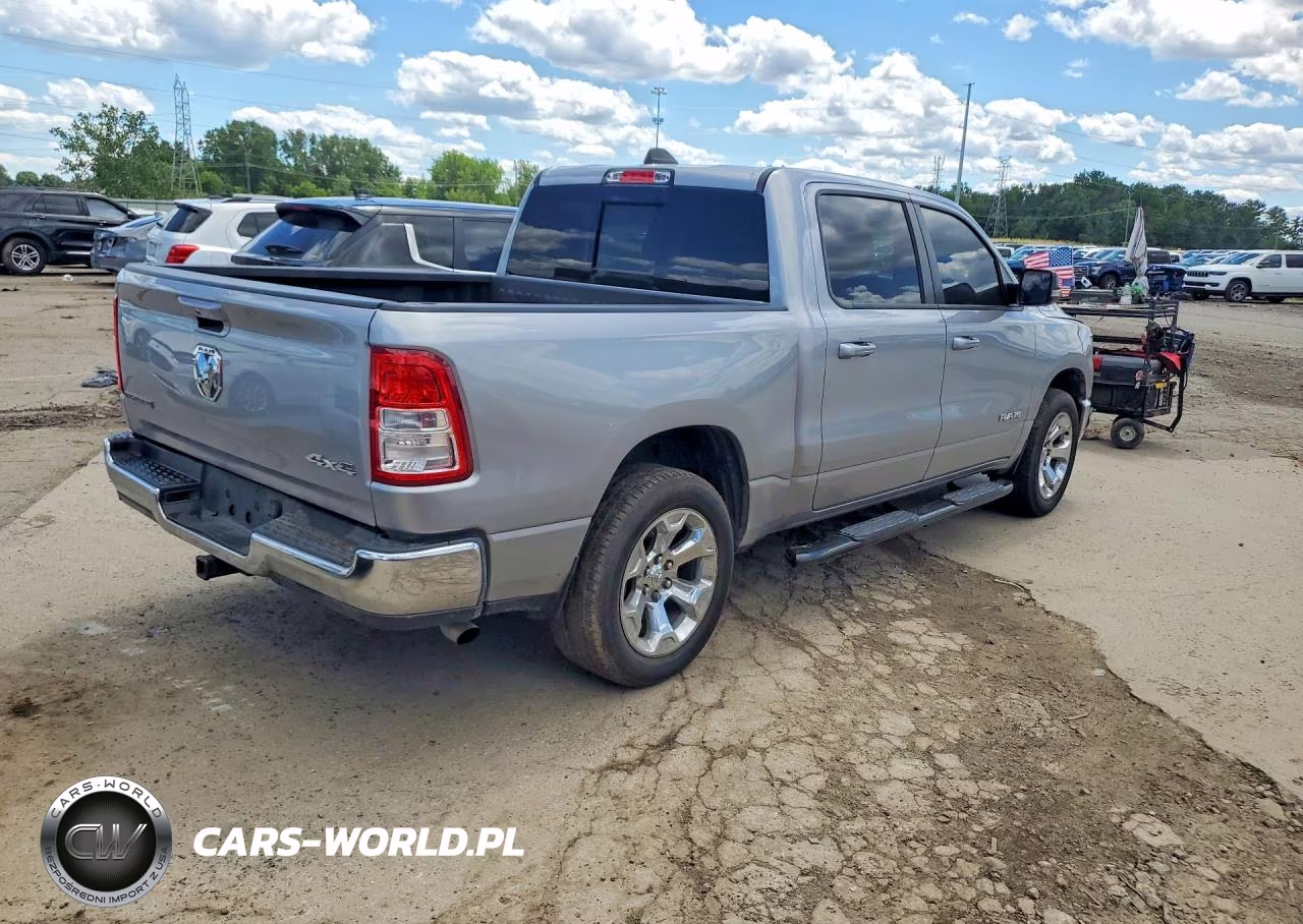 2022 Ram 1500 Big Horn VIN:1C6RRFFG1NN459530 - 3