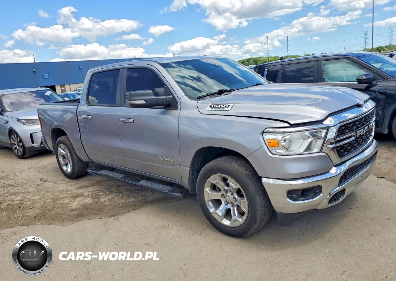 2022 Ram 1500 Big Horn VIN:1C6RRFFG1NN459530 - 4