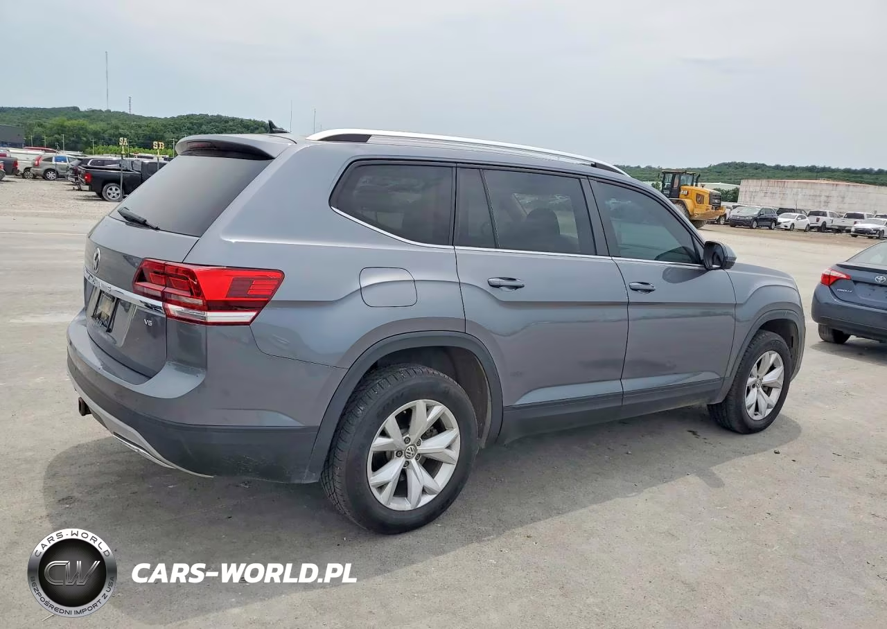 2019 Volkswagen Atlas Se VIN:1V2DR2CA8KC597356 - 3