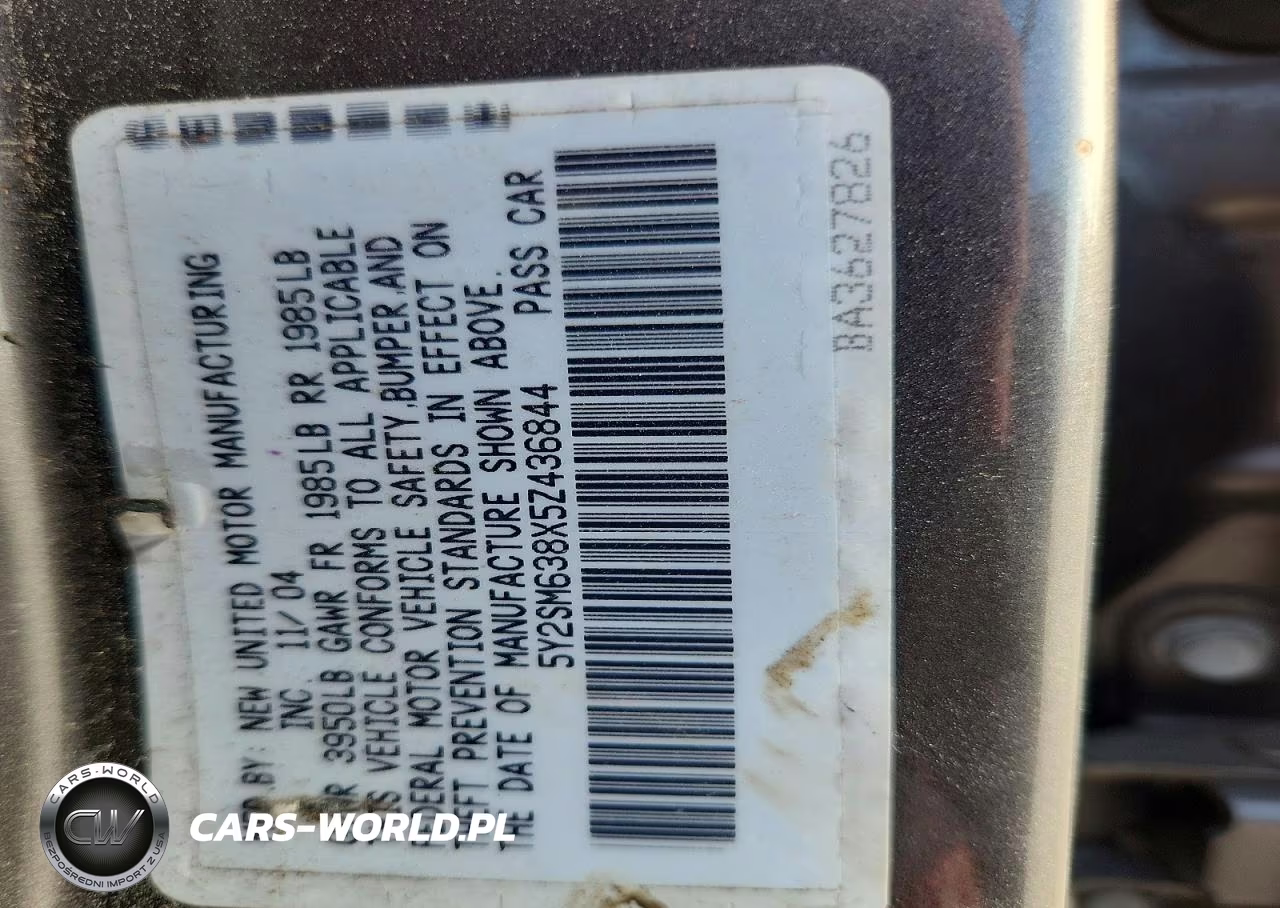 2005 Pontiac Vibe VIN:5Y2SM638X5Z436844 - 12