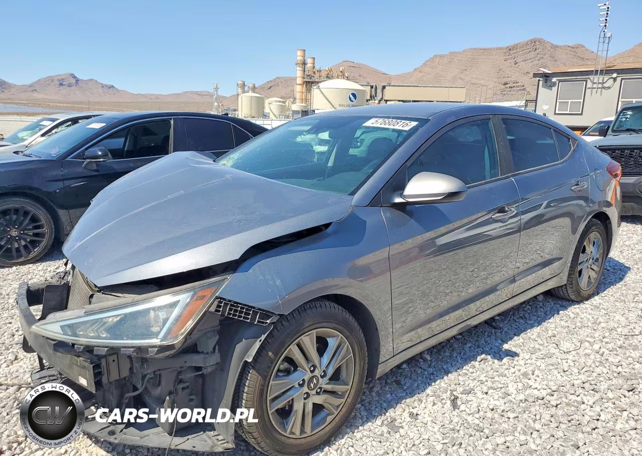 2019 Hyundai Elantra Sel VIN:KMHD84LF3KU816788 - 1