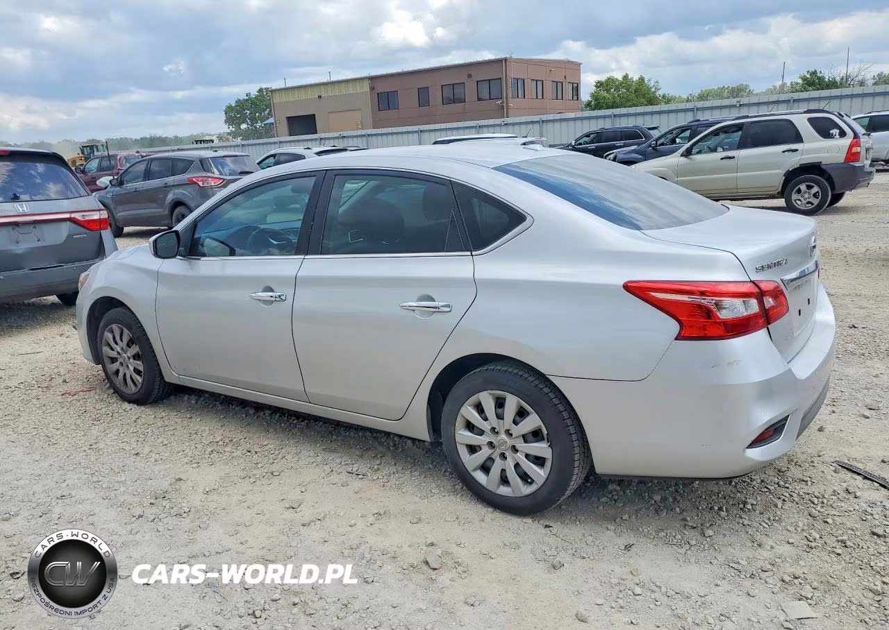 2016 Nissan Sentra Sv VIN:3N1AB7APXGY242641 - 2