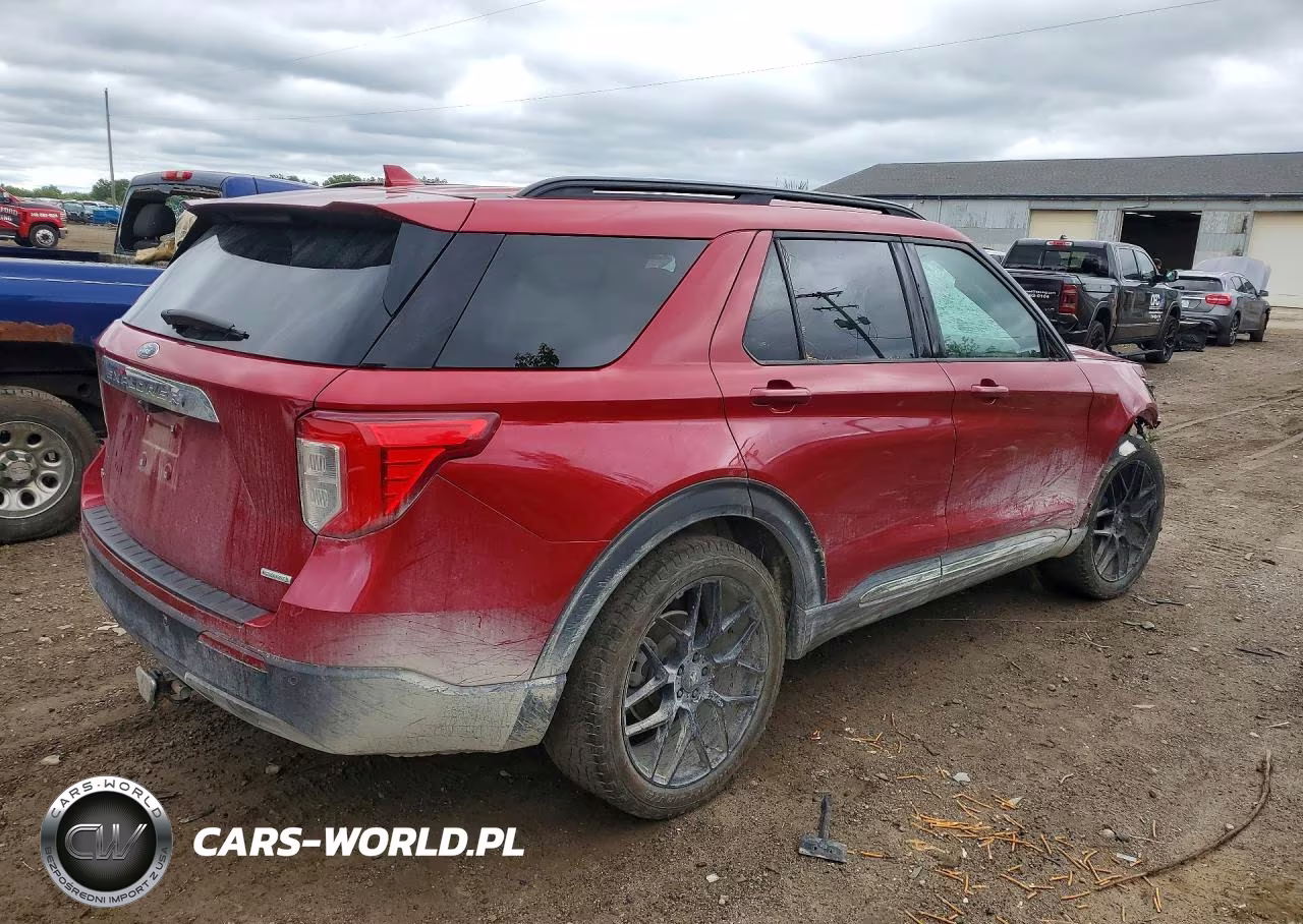 2020 Ford Explorer Xlt VIN:1FMSK7DH8LGC59628 - 3