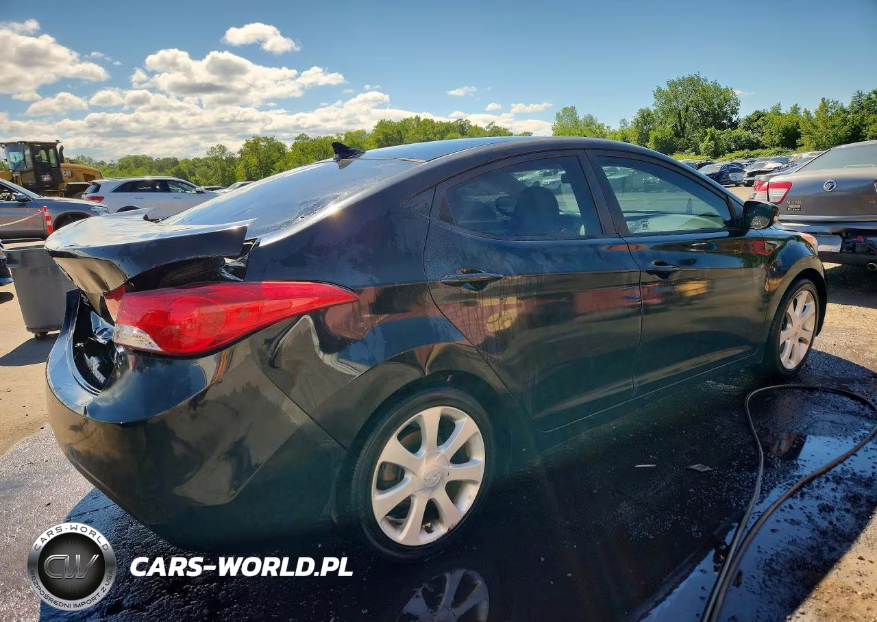 2011 Hyundai Elantra Limited VIN:5NPDH4AE2BH049816 - 3