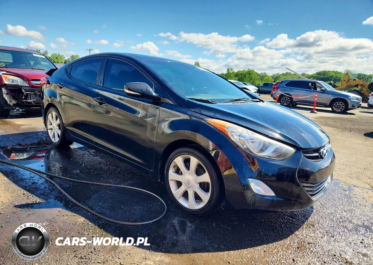 2011 Hyundai Elantra Limited VIN:5NPDH4AE2BH049816 - 4