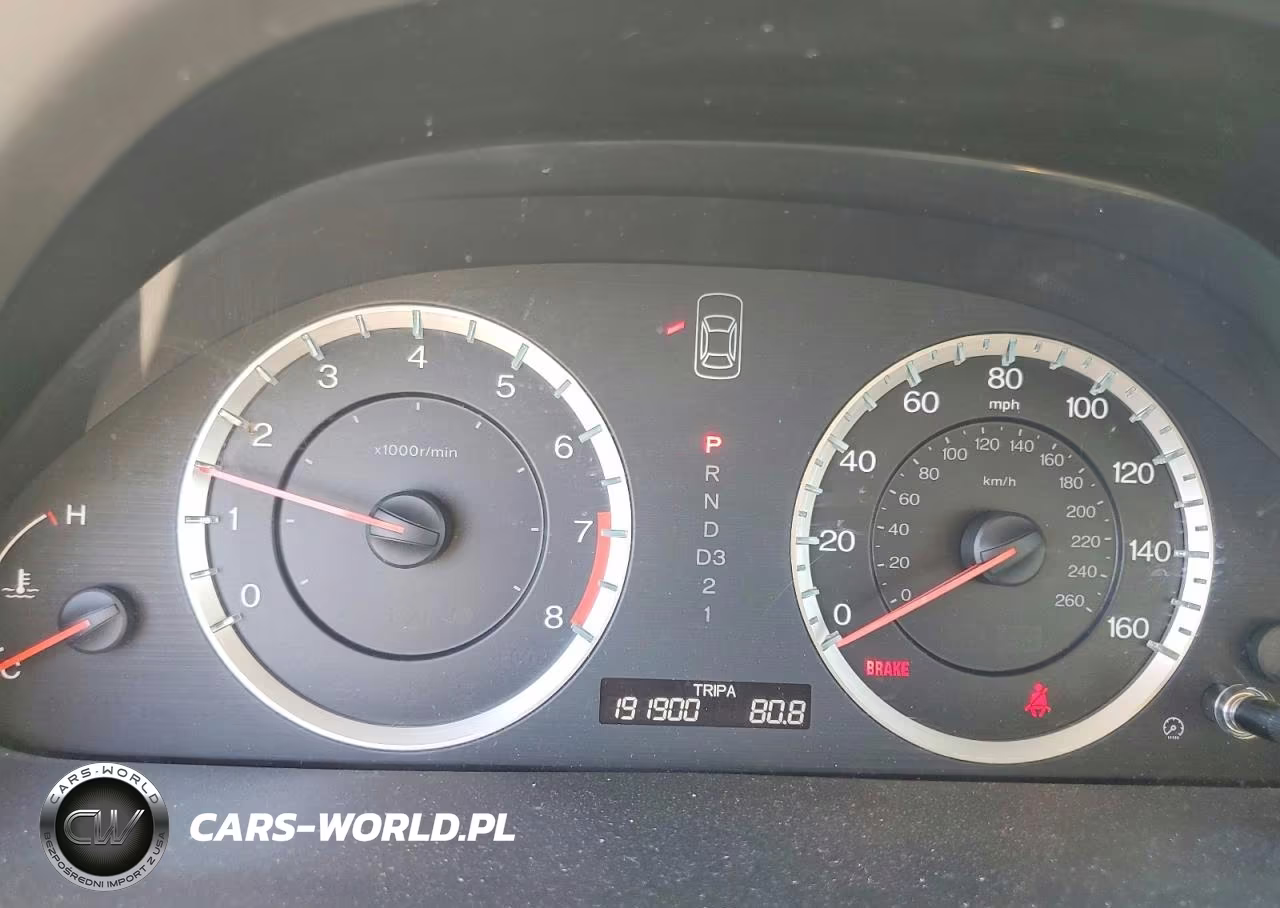 2012 Honda Accord Lxp VIN:1HGCP2F45CA072407 - 9