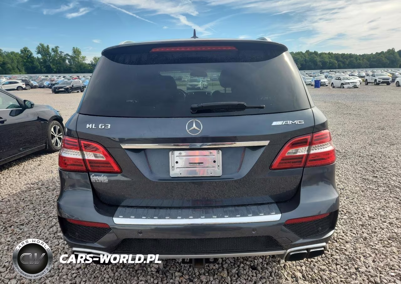 2013 Mercedes-Benz Ml 63 Amg VIN:4JGDA7EB8DA148605 - 6