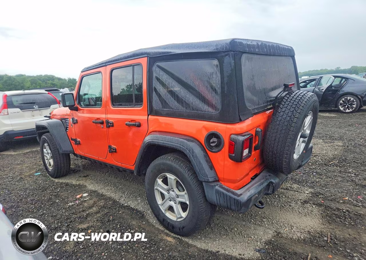 2019 Jeep Wrangler Unlimited Sport VIN:1C4HJXDG3KW691458 - 2