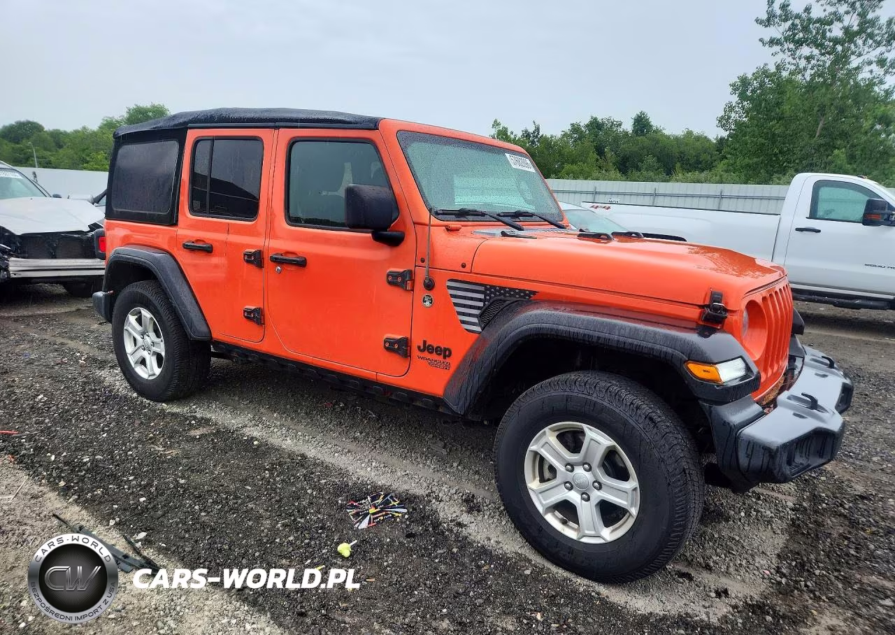 2019 Jeep Wrangler Unlimited Sport VIN:1C4HJXDG3KW691458 - 4