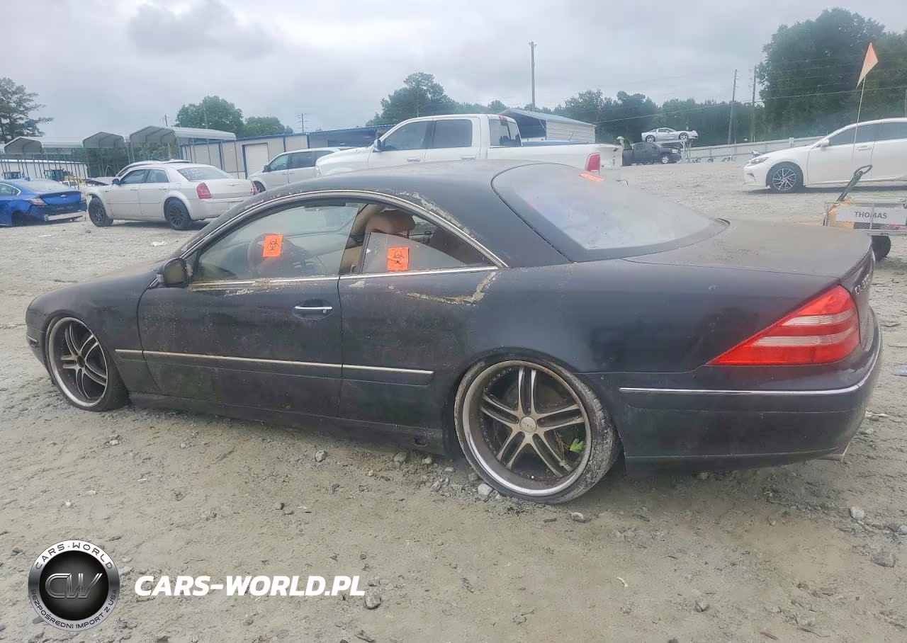 2002 Mercedes-Benz Cl 500 VIN:WDBPJ75J62A019735 - 2