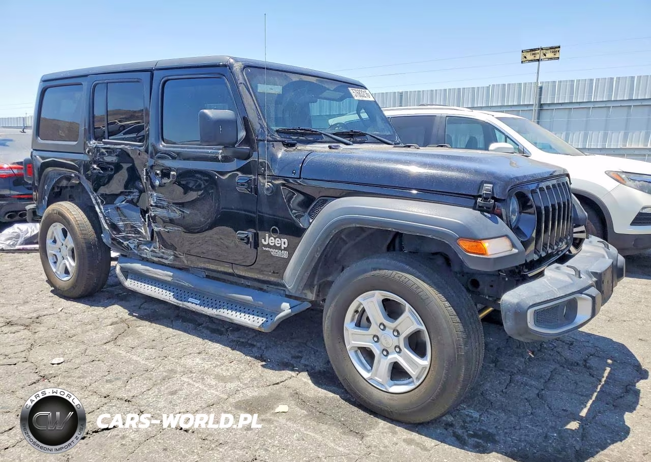 2020 Jeep Wrangler Unlimited Sport VIN:1C4HJXDNXLW198165 - 4