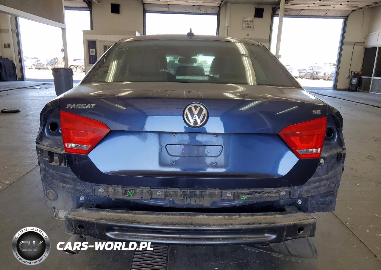 2012 Volkswagen Passat Se VIN:1VWBP7A37CC040372 - 6