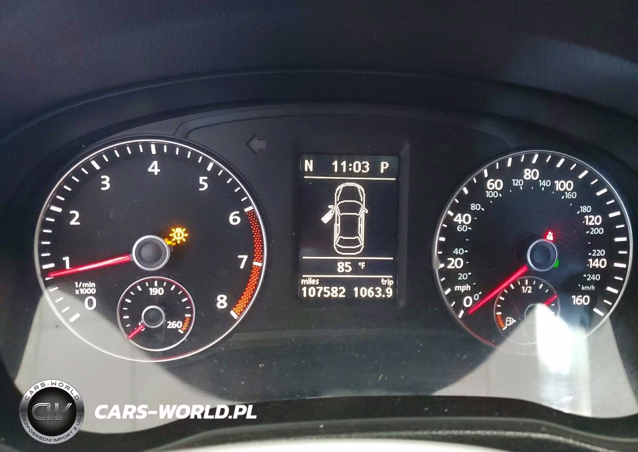 2012 Volkswagen Passat Se VIN:1VWBP7A37CC040372 - 9