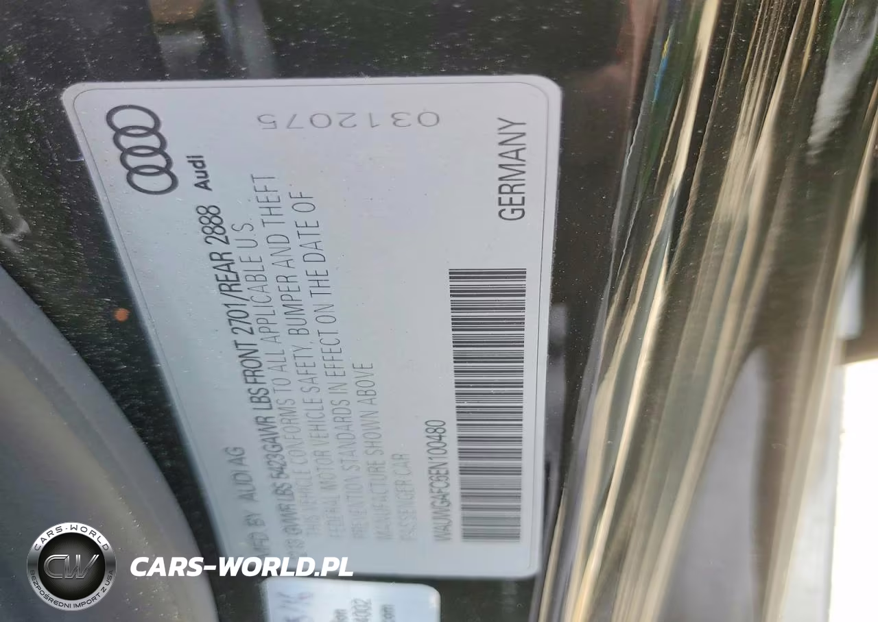 2014 Audi A7 Premium Plus VIN:WAUWGAFC6EN100480 - 12