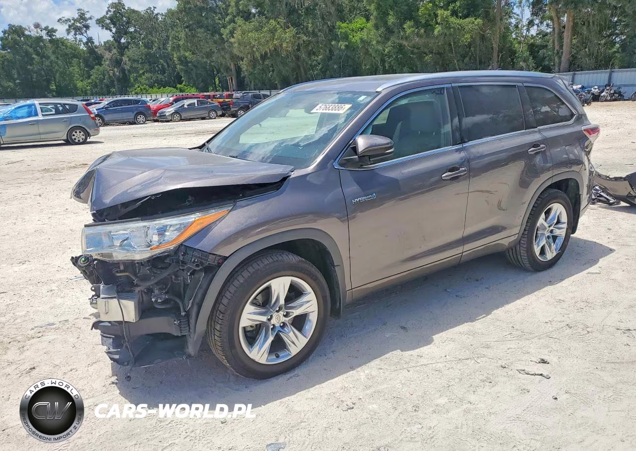 2015 Toyota Highlander Hybrid Limited Platinum – zdjęcie 1 z 14