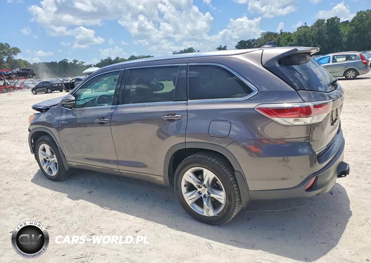 2015 Toyota Highlander Hybrid Limited Platinum VIN:5TDDCRFH8FS008489 - 2