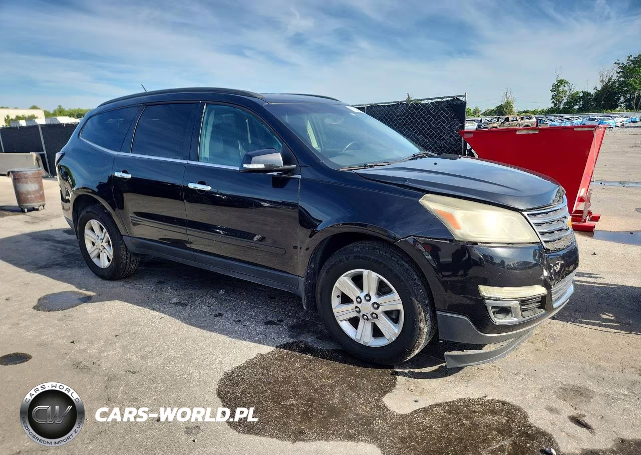 2014 Chevrolet Traverse Lt VIN:1GNKRHKD7EJ328196 - 4