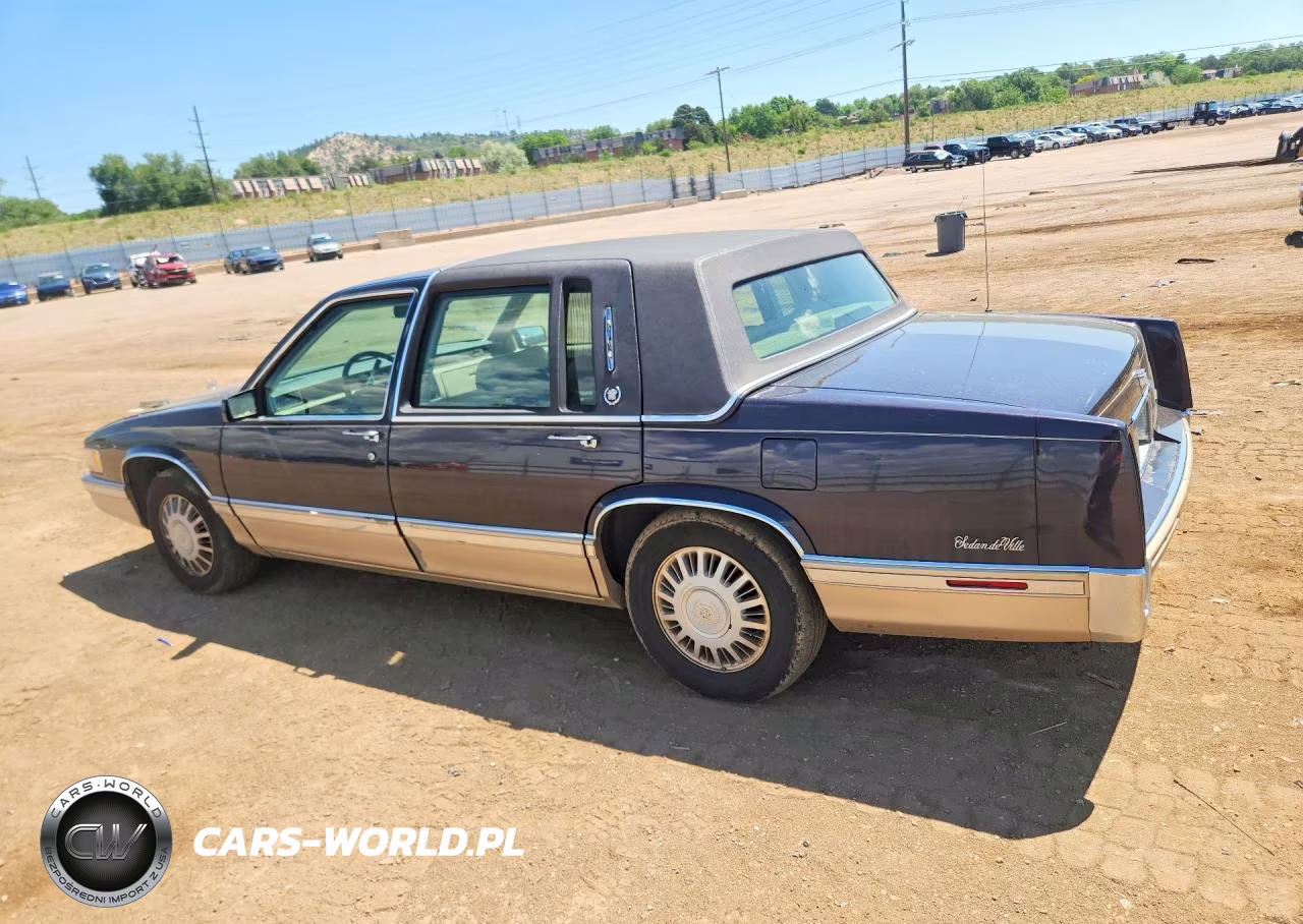 1992 Cadillac Deville VIN:1G6CD53B9N4226973 - 2