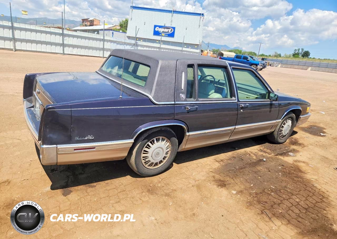 1992 Cadillac Deville VIN:1G6CD53B9N4226973 - 3