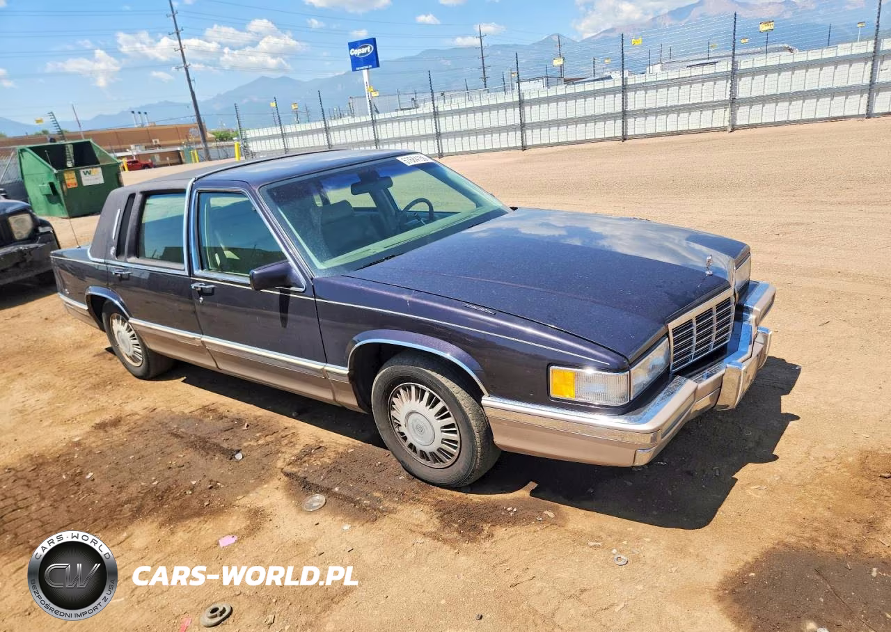 1992 Cadillac Deville VIN:1G6CD53B9N4226973 - 4