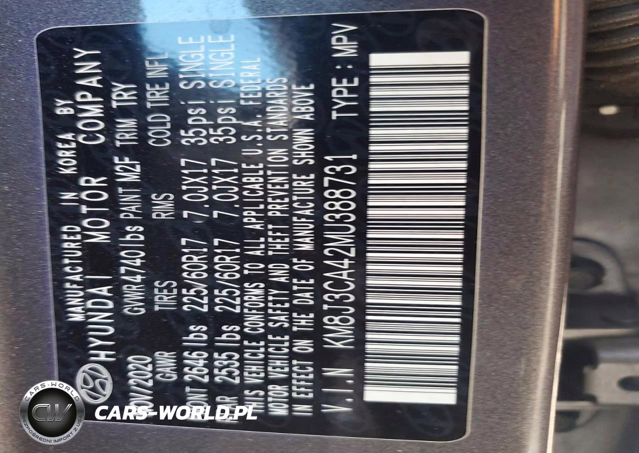 2021 Hyundai Tucson Value VIN:KM8J3CA42MU388731 - 13