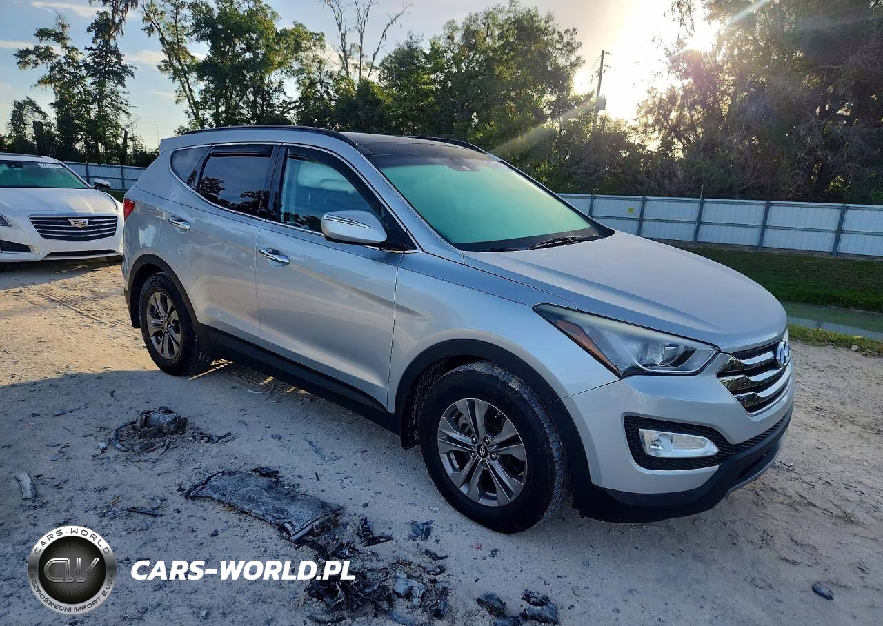 2015 Hyundai Santa Fe Sport 2.4L VIN:5XYZU3LBXFG293967 - 4