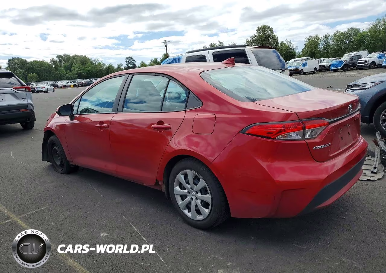 2021 Toyota Corolla Le VIN:5YFEPMAE9MP185535 - 2