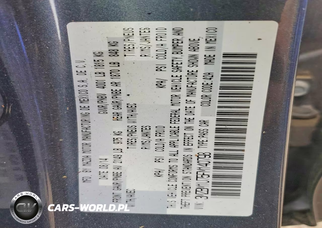 2015 Mazda 3 Sport VIN:3MZBM1U75FM140798 - 12