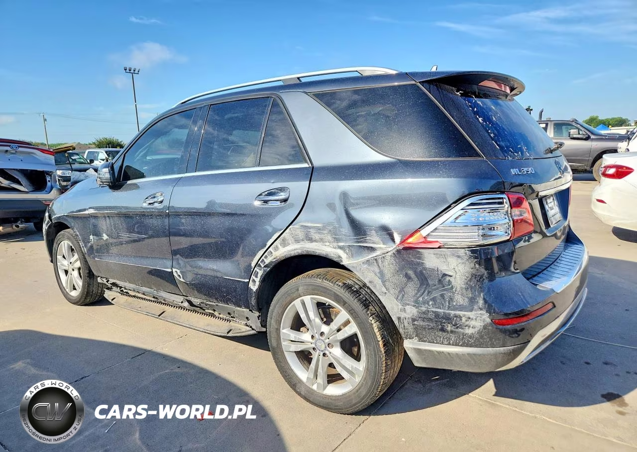 2014 Mercedes-Benz Ml 350 VIN:4JGDA5JB2EA394092 - 2