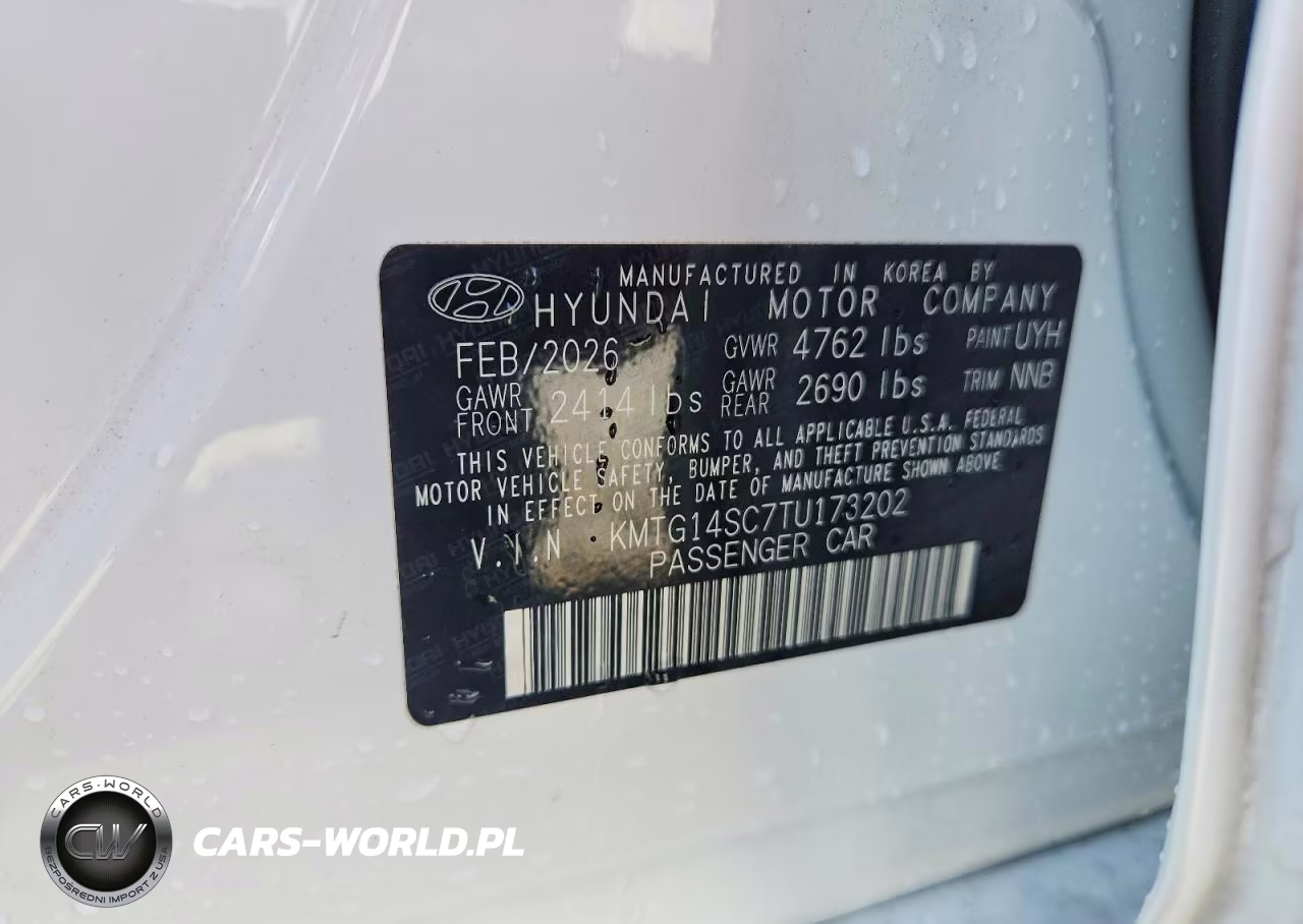 2026 Genesis G70 2.5T Standard VIN:KMTG14SC7TU173202 - 12